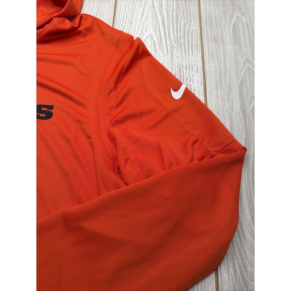New Nike Cincinnati Bengals Mens Football Hooded Shirt Size Large On Field - Picture 3 of 6